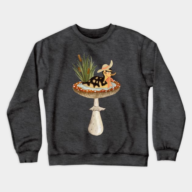 Mushroom Swim Crewneck Sweatshirt by annyamarttinen